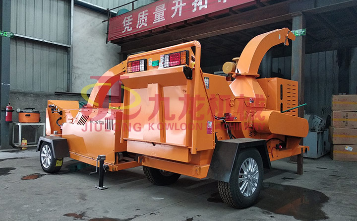 園（yuán）林樹枝粉碎機