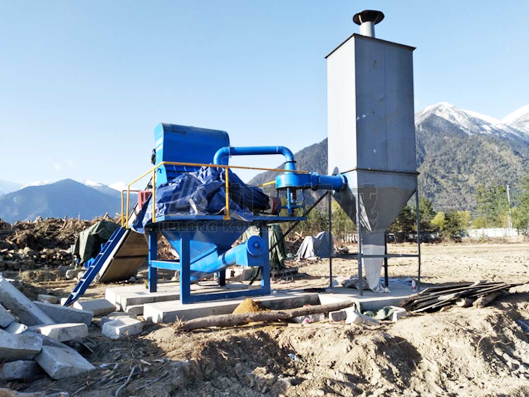 鼓式（shì）削片機生產線