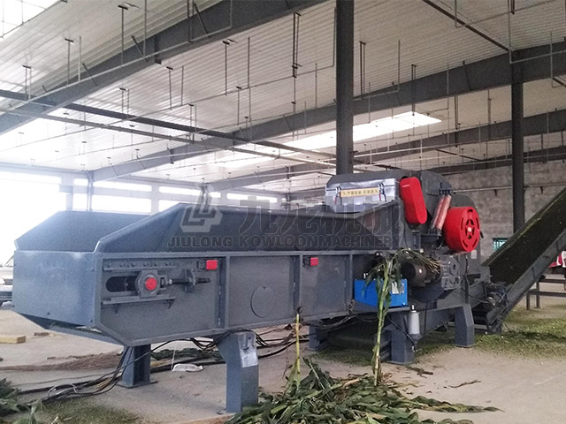 四川綿陽三台縣秸稈青貯粉碎機