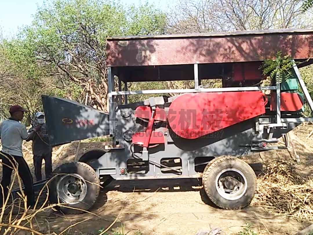 天津靜海移(yí)動式鼓式削片機