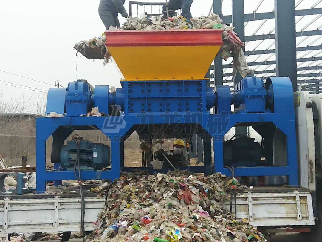 塑料袋（dài）撕碎機