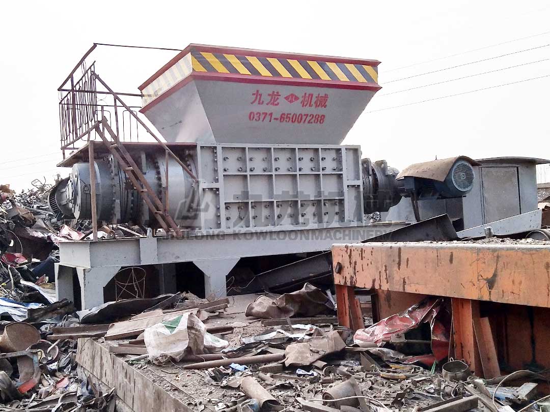 廢鐵（tiě）撕碎機