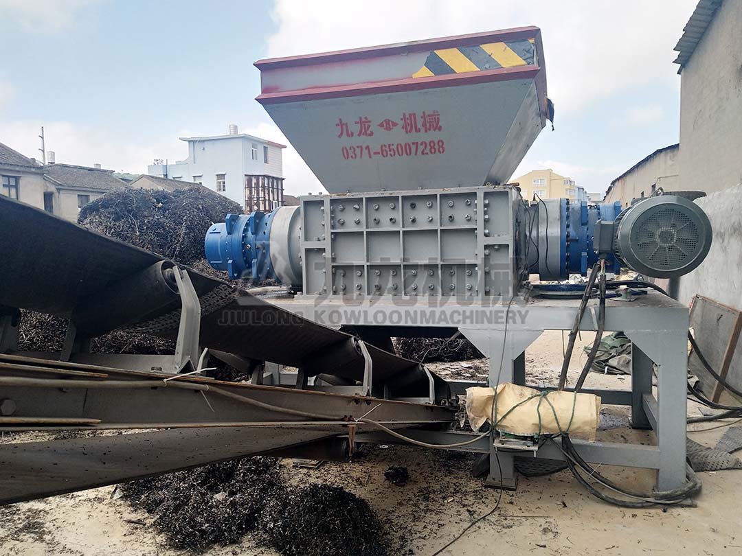 浙(zhè)江玉環鐵刨花撕碎處理項目