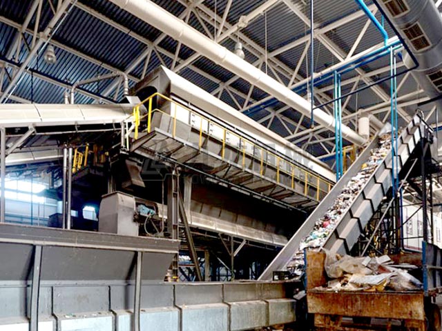 生活垃圾分（fèn）揀（jiǎn）處理設備