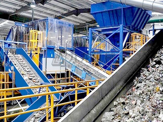 陳腐(fǔ)垃圾(jī)分揀處理生產線