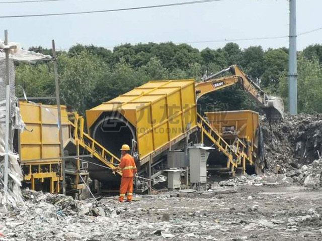 陳腐垃圾分（fèn）揀處理設備