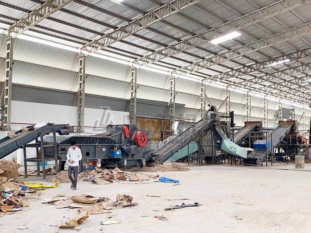 廢紙幹法紙漿設備