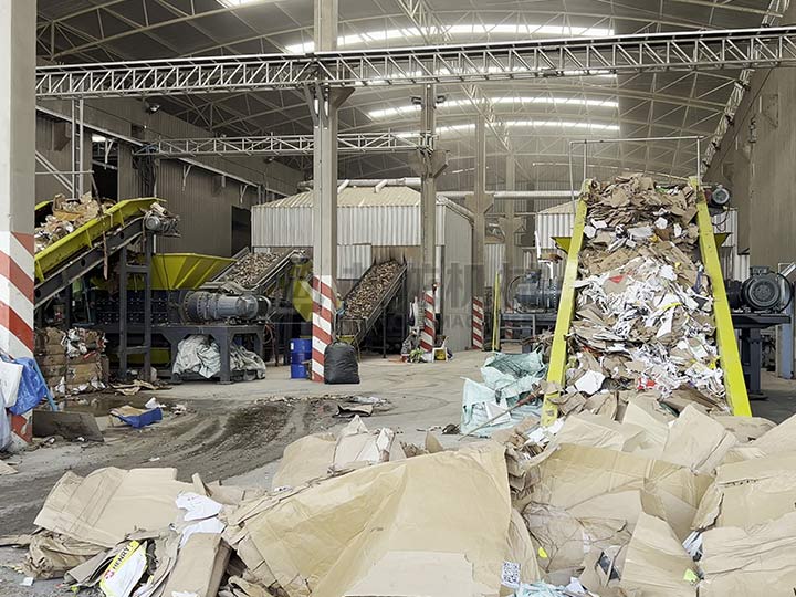 廢紙幹法製漿生產線 廢紙幹法製漿生產線