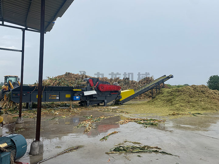 秸稈青(qīng)貯粉碎機 秸稈青貯粉碎機